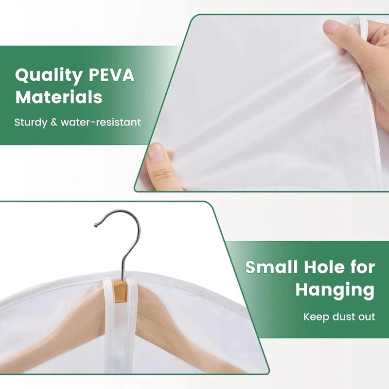 PACK DE 15 FUNDAS COLGANTES PARA ROPA Y TRAJES - 3