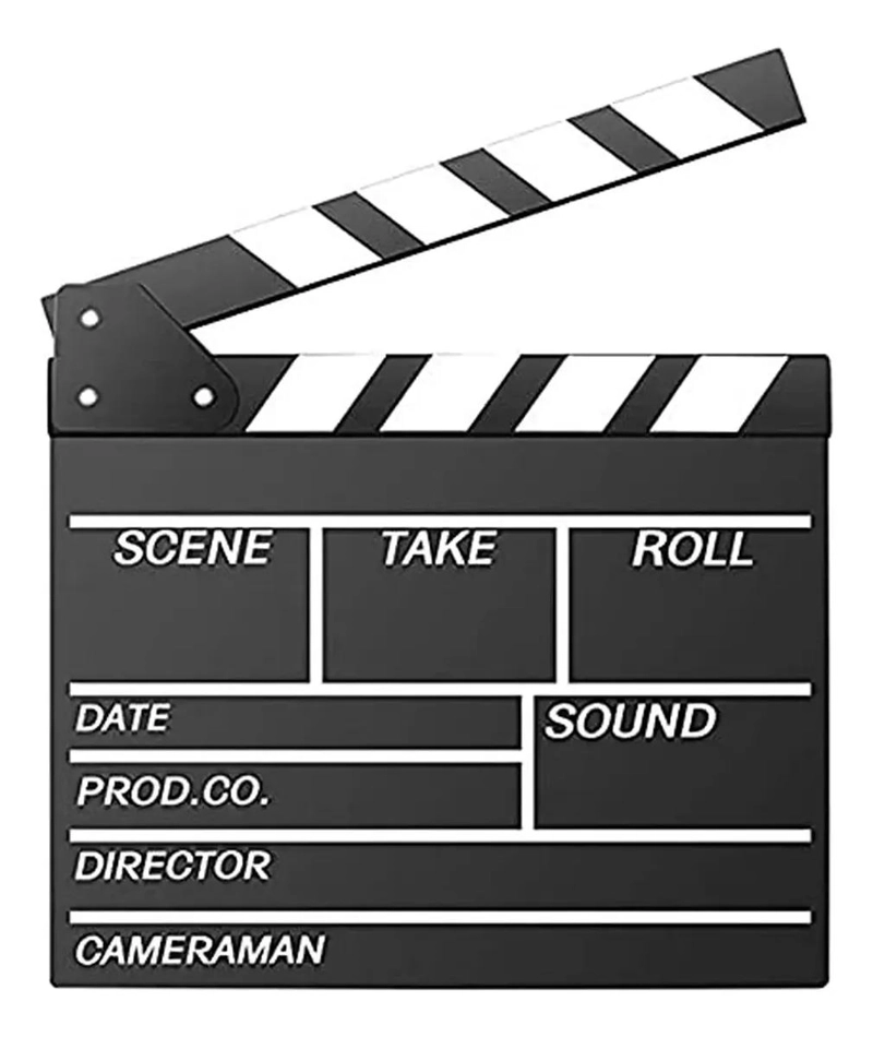 CLAQUETA DE CINE PARA DECORACION Y VIDEOCLIPS - 1
