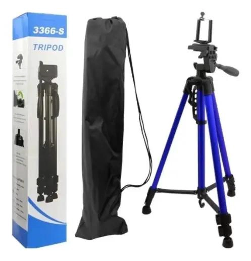 TRIPODE PROFESIONAL PARA CAMARA Y CELULAR DE 140 CM - 1