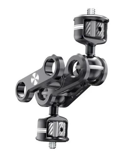 SOPORTE DE EXTENSION CON CABEZAL DOBLE PARA CAMARAS Y LUCES - 2