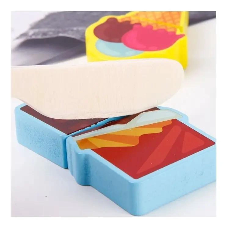 JUEGO DE MADERA PARA CORTAR FRUTAS Y VERDURAS CON VELCRO - 3
