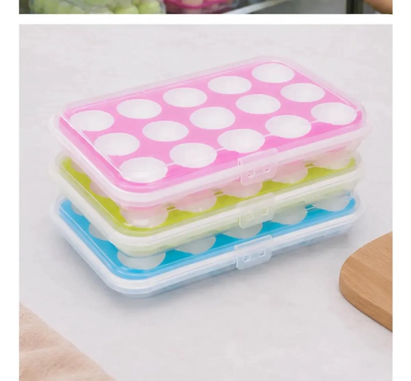 ORGANIZADOR DE HUEVOS PARA REFRIGERADOR CON CAPACIDAD PARA 15 - 1