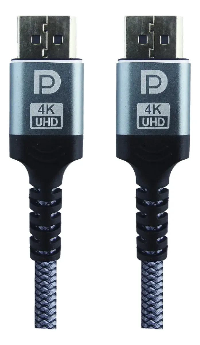 CABLE DISPLAYPORT 4K DE 1.5 METROS PARA CONEXIONES ESTABLES - 1
