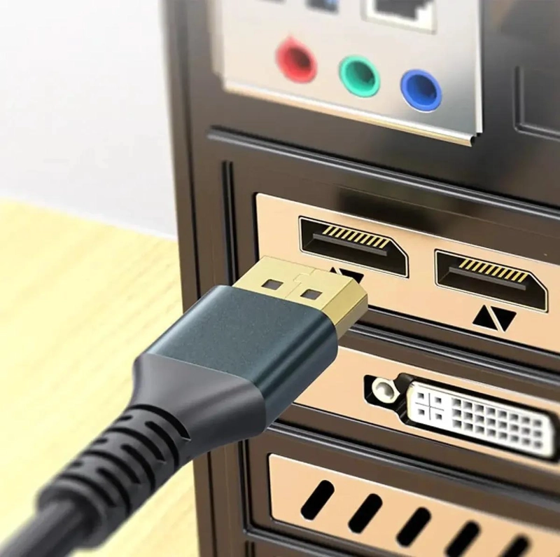 CABLE DISPLAYPORT 4K DE 1.5 METROS PARA CONEXIONES ESTABLES - 2