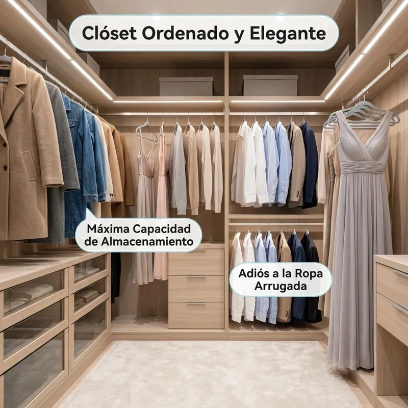 SET DE 30 COLGADORES DE ROPA CON DISEÑO ANTIDESLIZANTE - 5