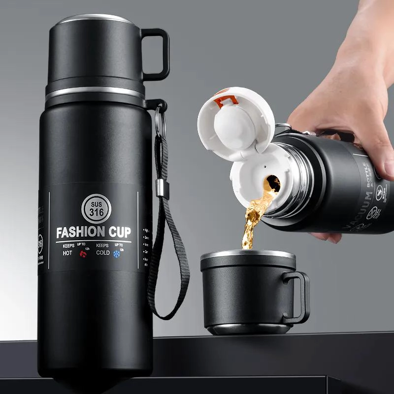 TERMO TE RMICO DE ACERO INOXIDABLE 1 LITRO CON FILTRO PARA TE - 1
