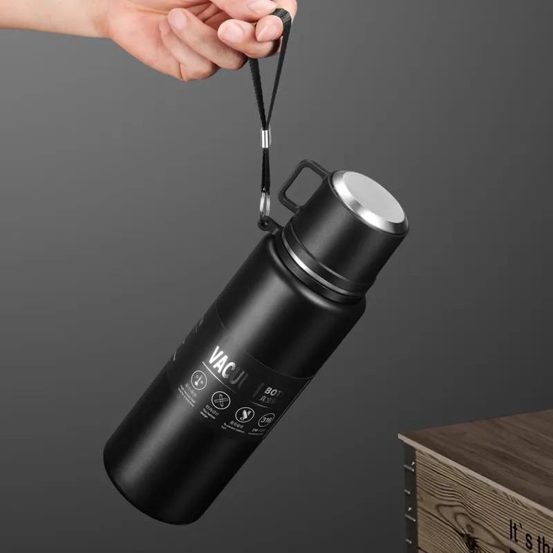 TERMO TE RMICO DE ACERO INOXIDABLE 1 LITRO CON FILTRO PARA TE - 2