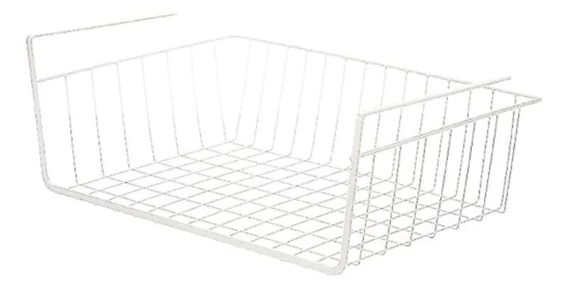 CANASTO COLGANTE ORGANIZADOR PARA REPISA Y MESA - 3