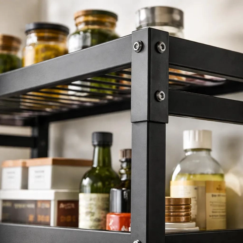 ESTANTE ORGANIZADOR MULTIUSO DE COCINA Y BAÑO 3 NIVELES - 3