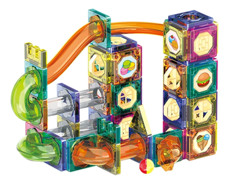 BLOQUES MAGNE TICOS DE CONSTRUCCION 94 PIEZAS PARA NIÑOS - 1