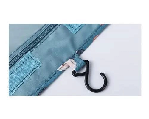 NECESER DE VIAJE PARA COSME TICOS IMPERMEABLE Y ESPACIOSO - 8