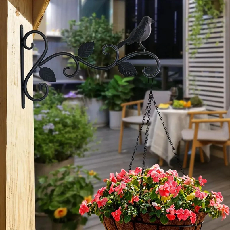 GANCHOS DE HIERRO PARA COLGAR PLANTAS Y DECORACIONES - 7