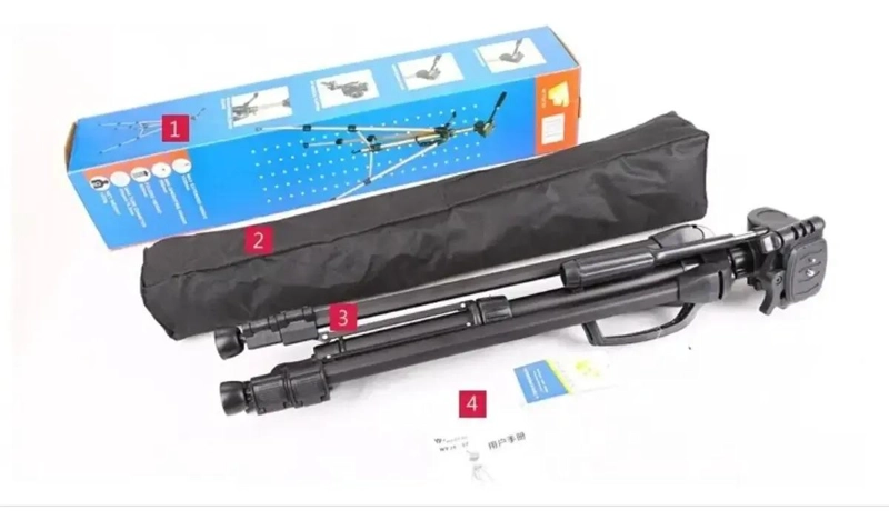 TRIPODE PROFESIONAL AJUSTABLE 1530 MM PARA FOTOGRAFIA Y VIDEO - 3
