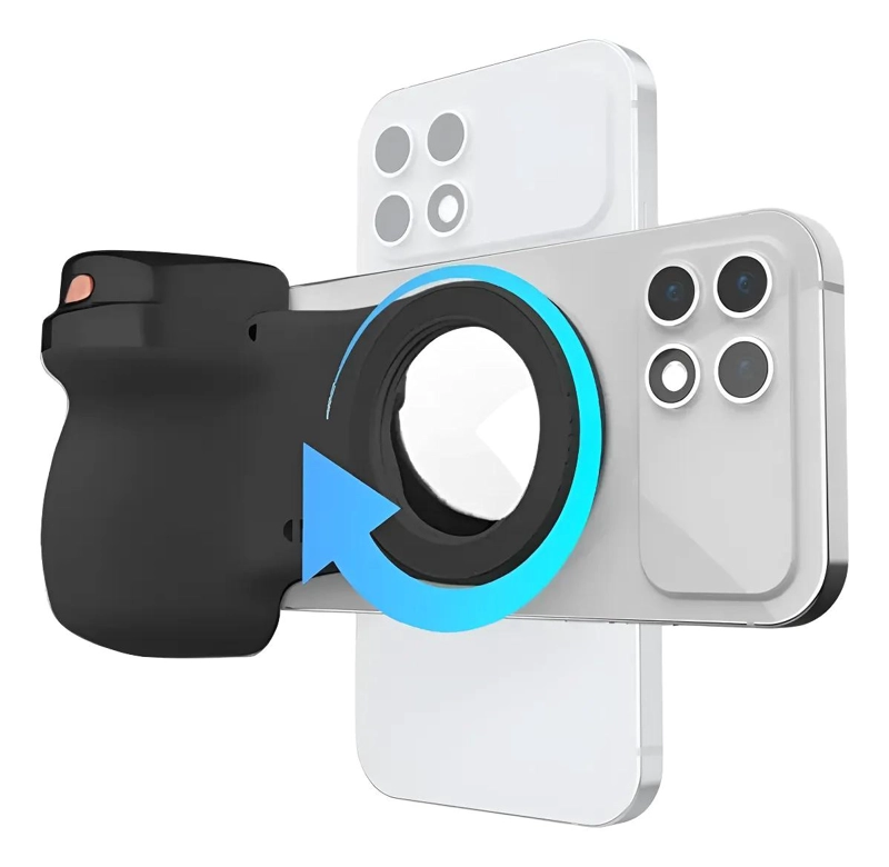 SOPORTE MAGNE TICO PARA CAMARA Y TELE FONO CON GIRO 360° - 7