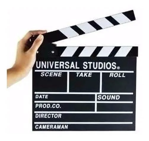 CLAQUETA DE CINE PARA VIDEOCLIPS Y DECORACION DE ESTUDIO - 3