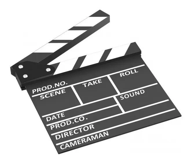 CLAQUETA DE CINE PARA VIDEOCLIPS Y DECORACION DE ESTUDIO - 5