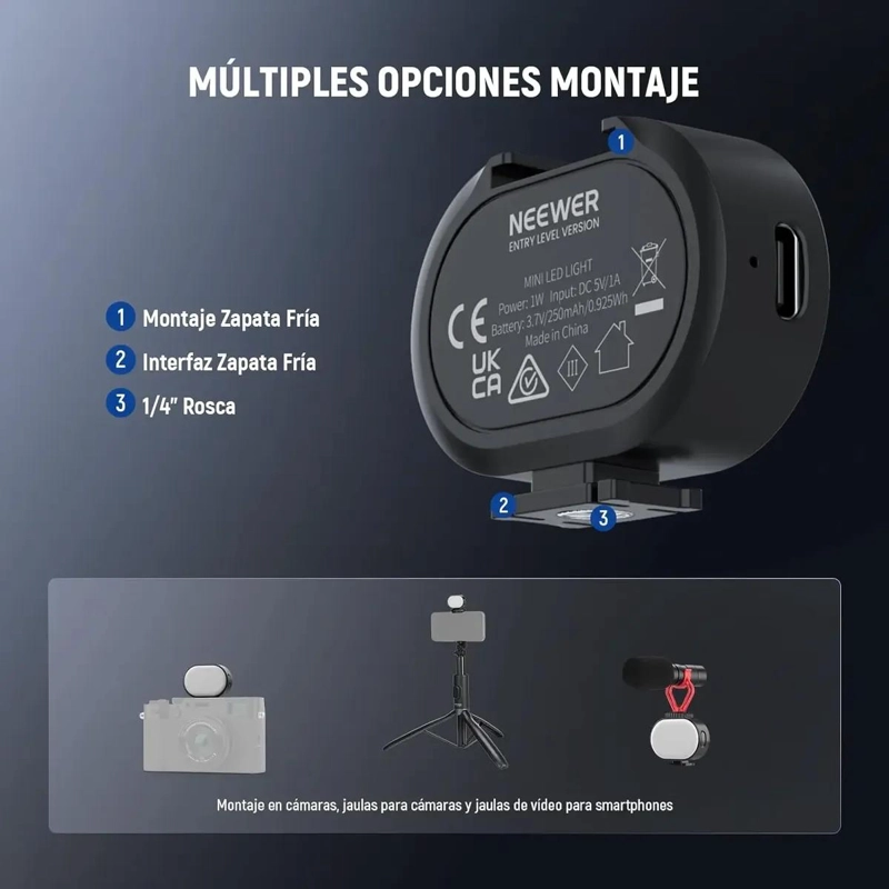 TRIPODE SELFIE EXTENSIBLE CON LUZ Y CONTROL REMOTO - 8