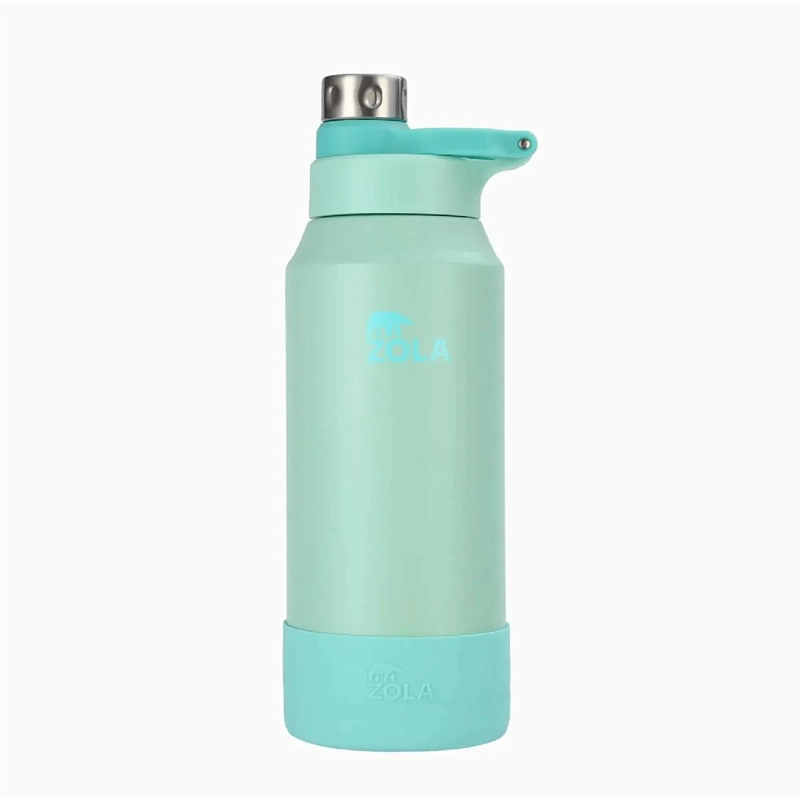 BOTELLA TE RMICA DE ACERO INOXIDABLE 1L PARA BEBIDAS FRIAS Y CALIENTES - 1
