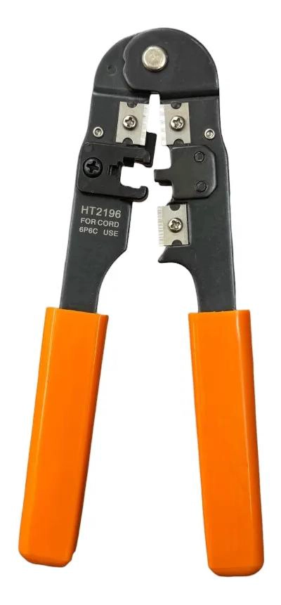 CRIMPADORA PARA CONEXIONES DE TELEFONIA RJ11 Y RJ45 - 1