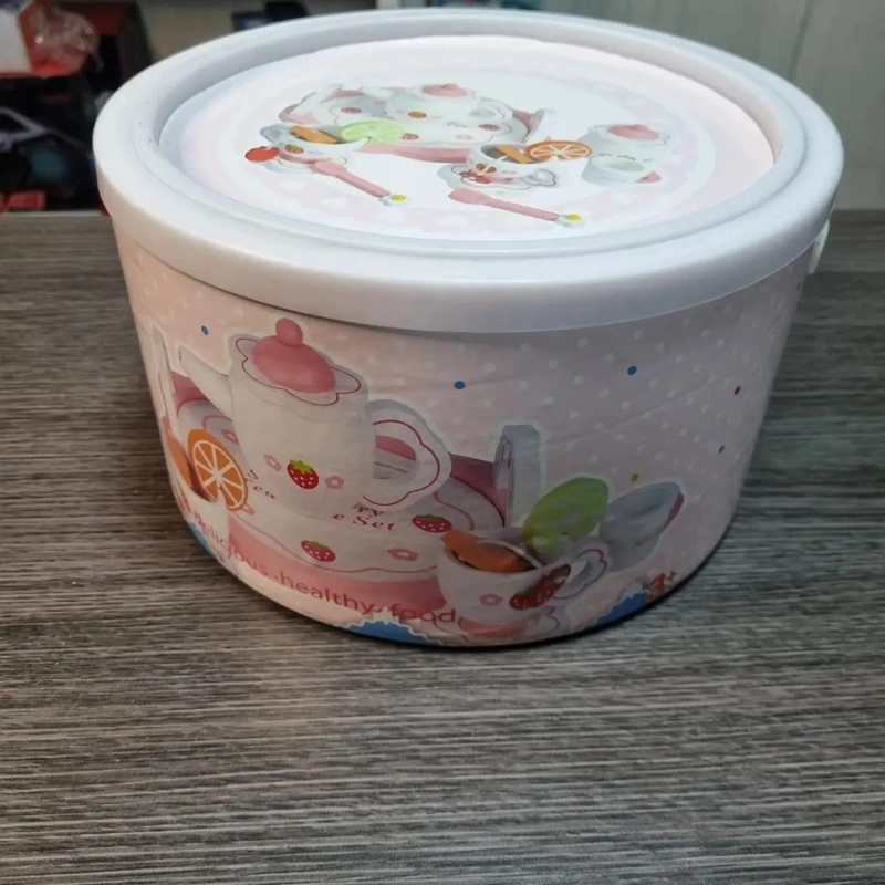 SET DE TAZAS DE TE  DE MADERA PARA NIÑOS - 2
