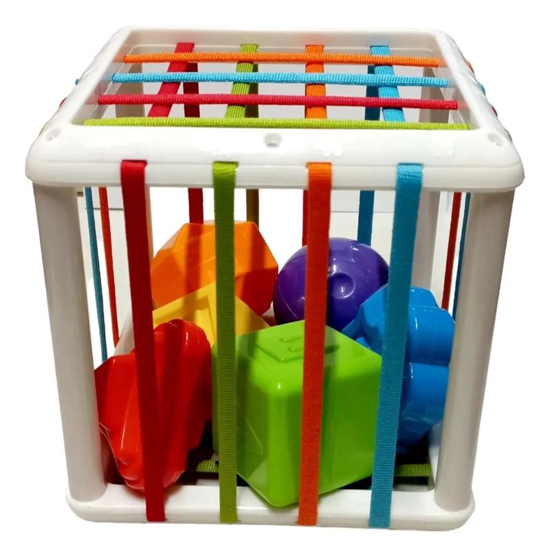CUBO DIDACTICO INTERACTIVO PARA DESARROLLO MOTOR INFANTIL - 3