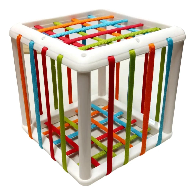 CUBO DIDACTICO INTERACTIVO PARA DESARROLLO MOTOR INFANTIL - 5