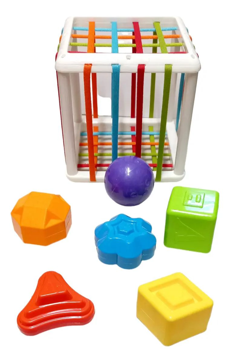 CUBO DIDACTICO INTERACTIVO PARA DESARROLLO MOTOR INFANTIL - 6