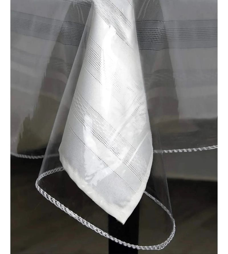 FUNDA PROTECTOR TRANSPARENTE PARA MANTEL 140X200 CM - 1