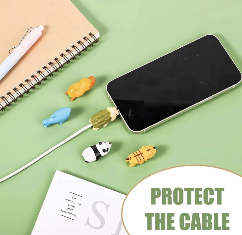 CABLE DE CARGA USB A TIPO C CON PROTECTOR DE CABLE - 1