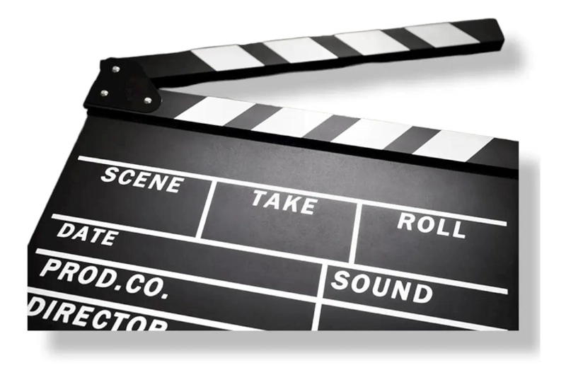 CLAQUETA DE CINE PARA DECORACION Y PRODUCCION AUDIOVISUAL - 3