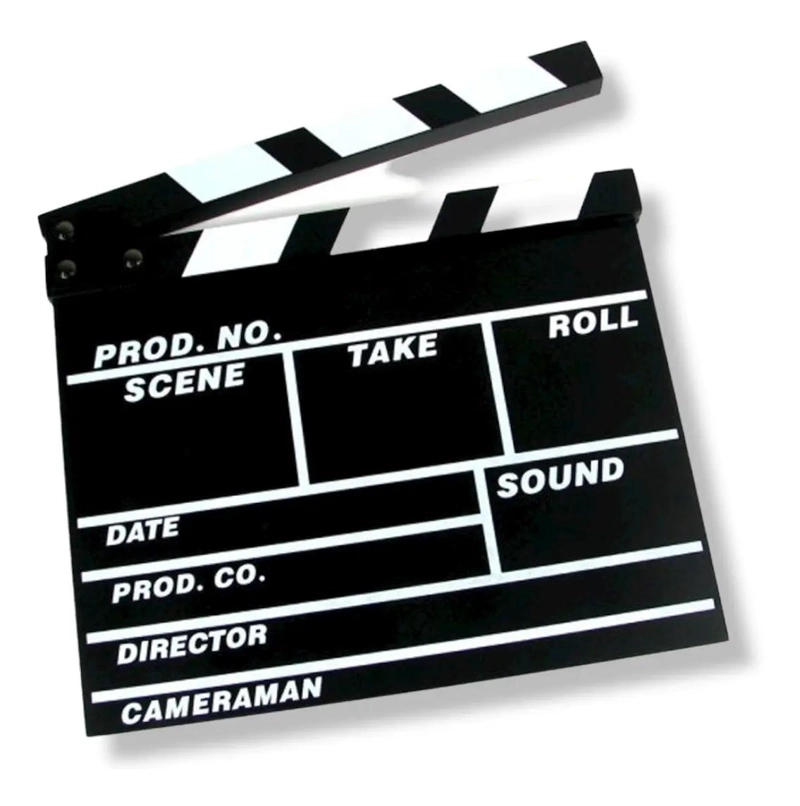 CLAQUETA DE CINE PARA DECORACION Y PRODUCCION AUDIOVISUAL - 5