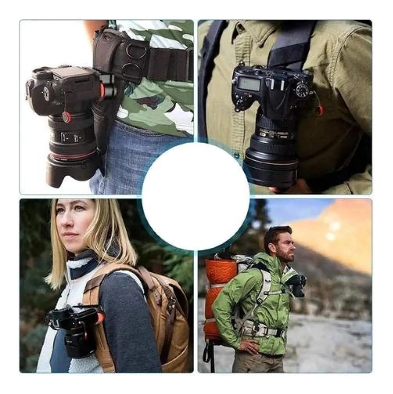 CLIP METALICO PARA CINTURON Y MOCHILA DE CAMARA - 2