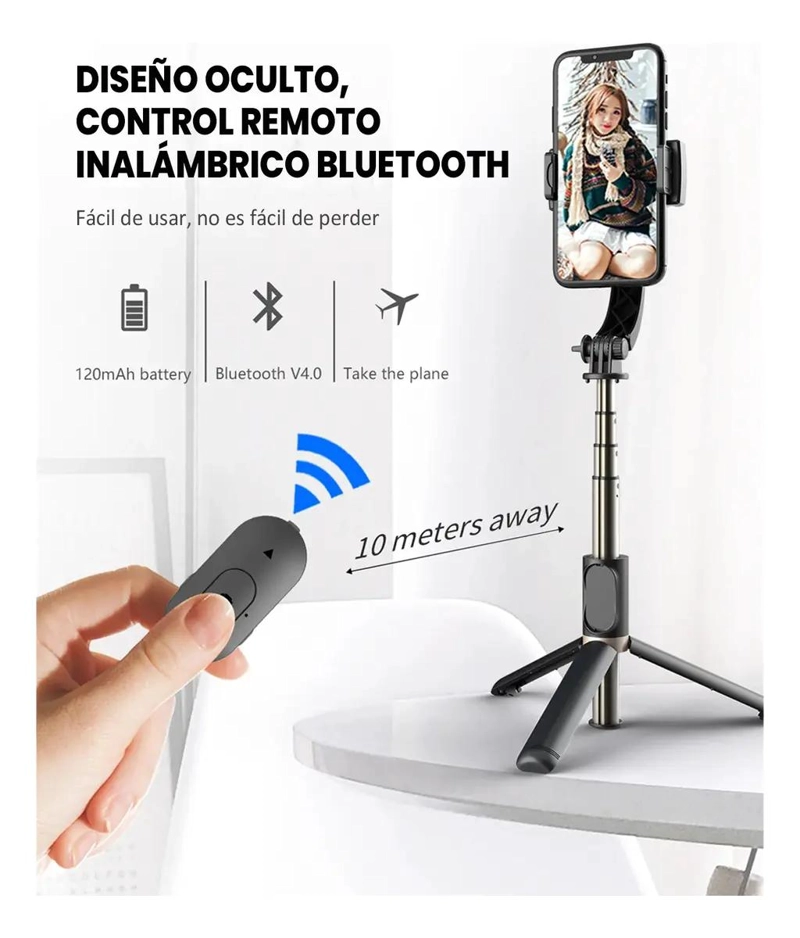 ESTABILIZADOR GIMBAL 360 GRADOS PARA SELFIES Y TRIPODE - 5