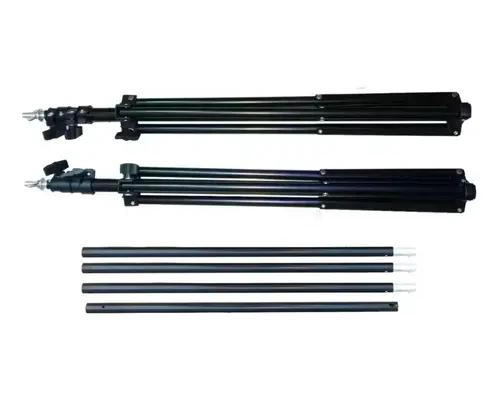 SOPORTE PROFESIONAL AJUSTABLE PARA TELONES DE FOTOGRAFIA - 5