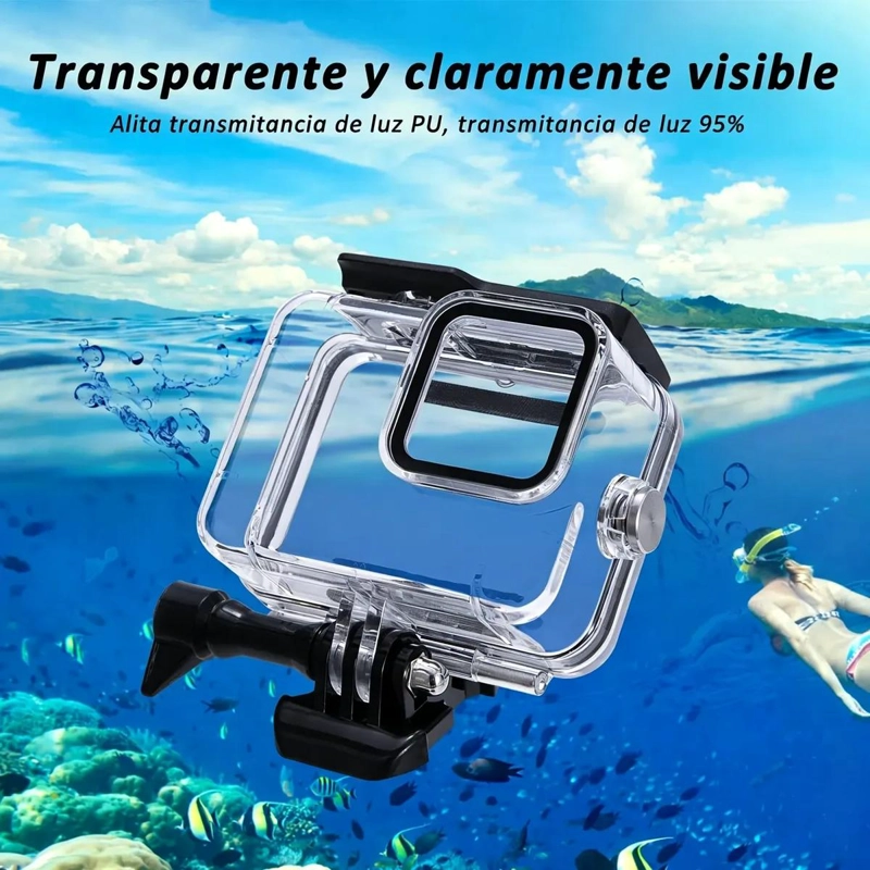 FUNDA IMPERMEABLE PARA CAMARA DE ACCION HASTA 60 METROS - 3