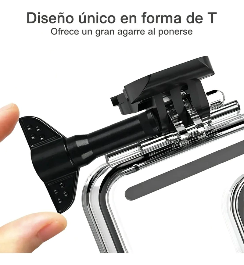 FUNDA IMPERMEABLE PARA CAMARA DE ACCION HASTA 60 METROS - 5