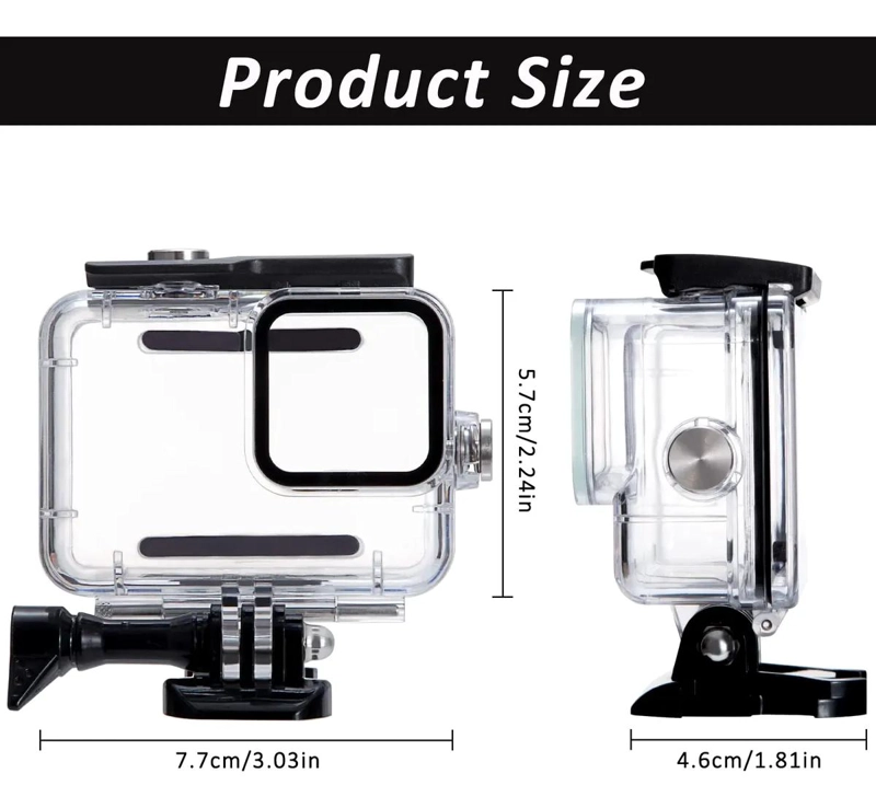 FUNDA IMPERMEABLE PARA CAMARA DE ACCION HASTA 60 METROS - 7