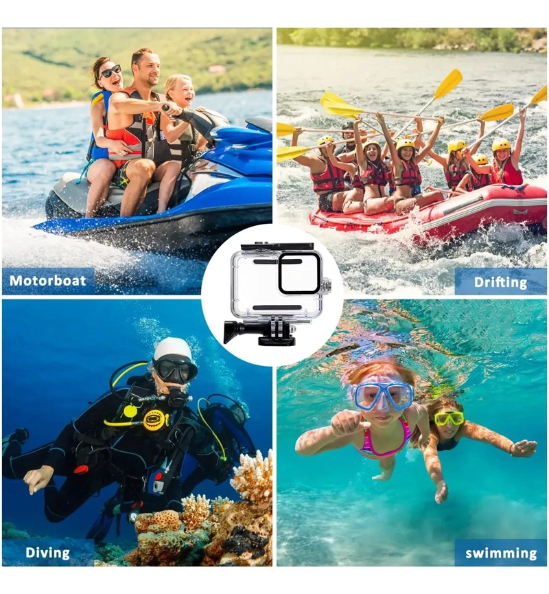 FUNDA IMPERMEABLE PARA CAMARA DE ACCION HASTA 60 METROS - 8