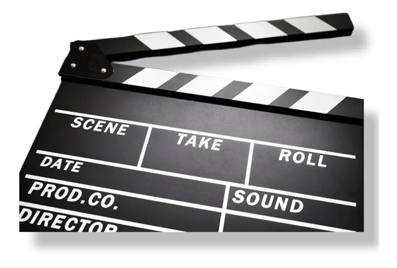 CLAQUETA DE CINE PARA VIDEOCLIPS Y DECORACION DE ESTUDIO - 3