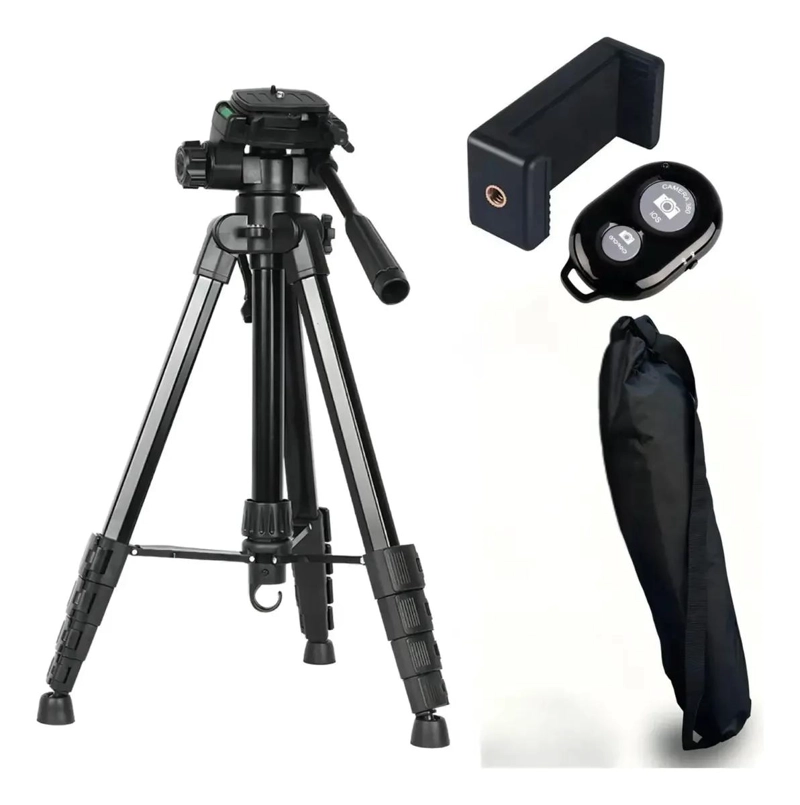TRIPODE PORTATIL ESTABILIZADOR PARA CAMARA Y TELE FONO - 1