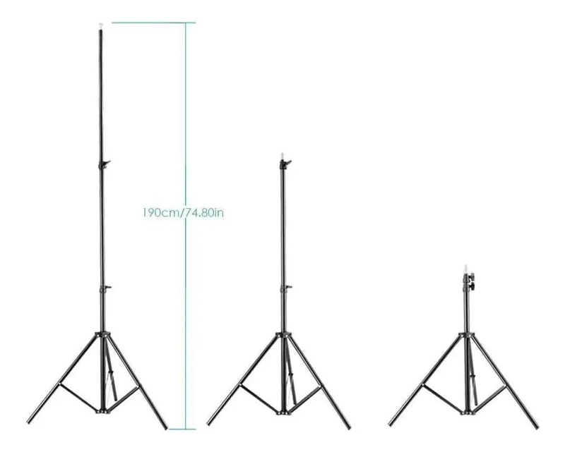 SOPORTE AJUSTABLE PARA ARO DE LUZ DE 2,1 METROS - 10