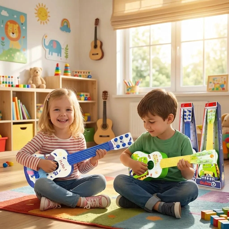 GUITARRA INFANTIL CREATIVA PARA APRENDER MUSICA - 5