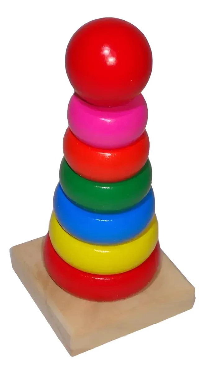 PACK DE 4 JUGUETES DIDACTICOS DE MADERA PARA NIÑOS - 4