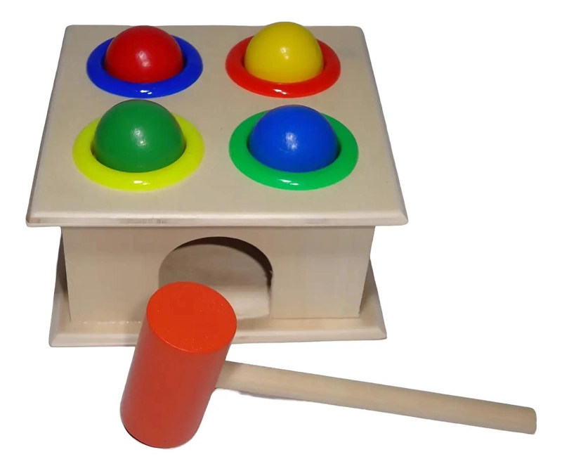 PACK DE 4 JUGUETES DIDACTICOS DE MADERA PARA NIÑOS - 6
