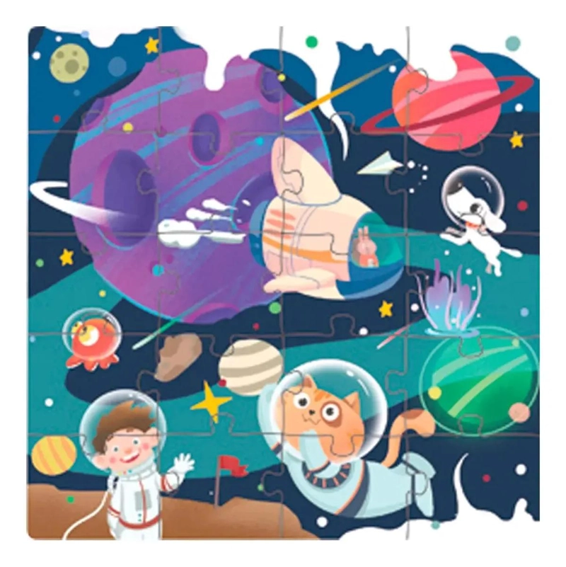 LIBRO INTERACTIVO CON 60 PIEZAS MAGNE TICAS PARA NIÑOS - 4