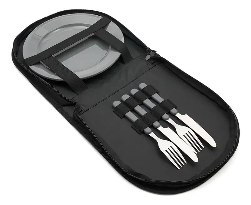 SET ORGANIZADOR DE ASADO PORTATIL EN POLYCANVAS - 4