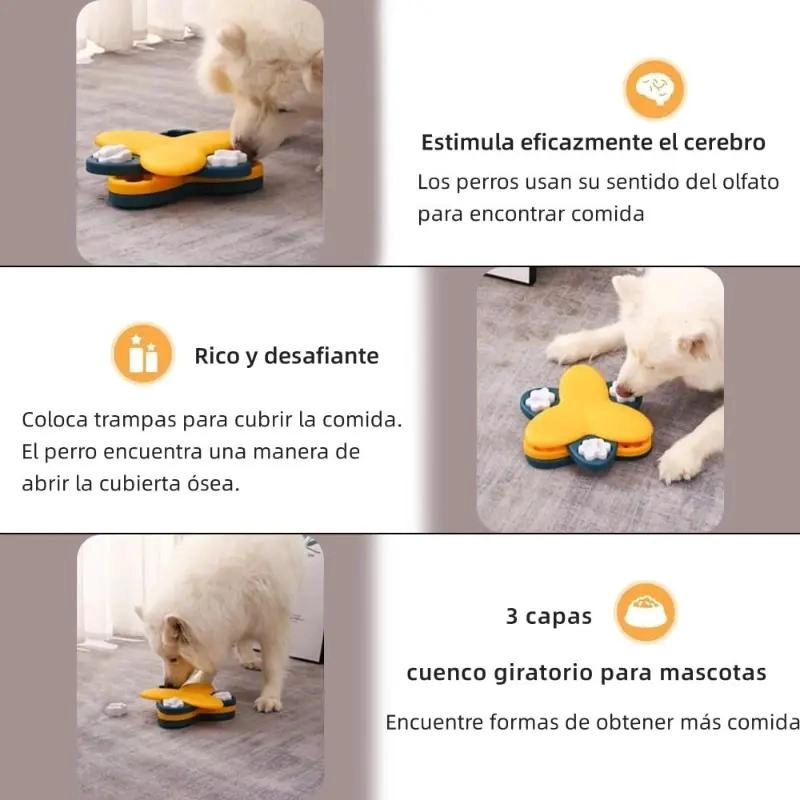 JUGUETE INTERACTIVO DE ROMPECABEZAS PARA PERROS - 6