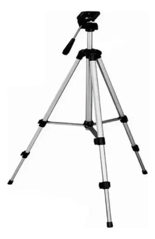 TRIPODE DE ALUMINIO PARA CAMARAS Y CELULARES CON ADAPTADOR - 5