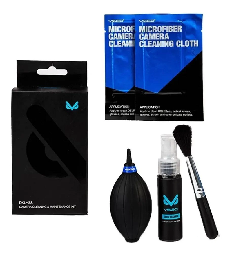 KIT DE LIMPIEZA PROFESIONAL PARA CAMARAS CON ACCESORIOS COMPLETOS - 2