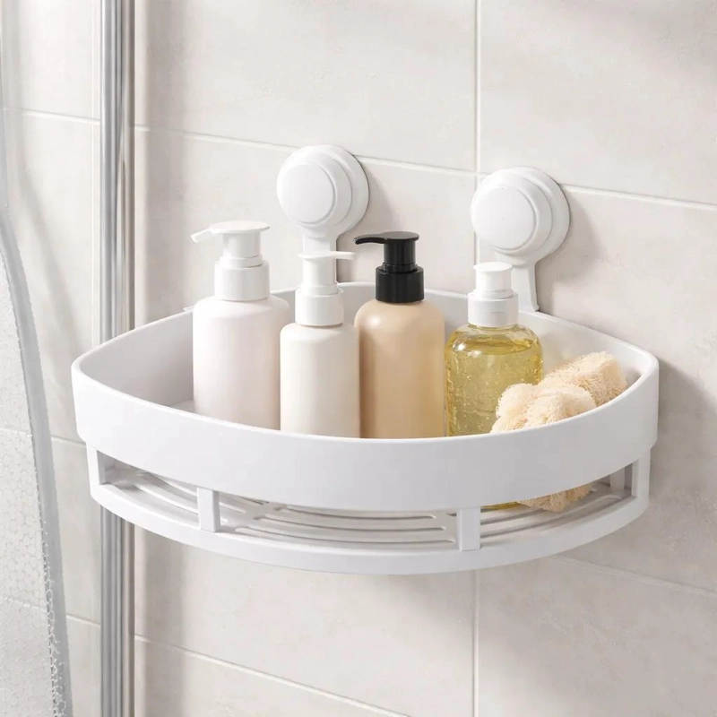 ESQUINERO DE DUCHA PVC 31X22X6 CM PARA BAÑO ORGANIZADOR - 6